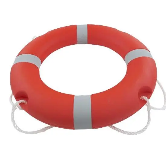 1.5kg SOLAS-Certified Life Ring – 58cm Diameter, MED-Approved for Small Vessels & Leisure Boats