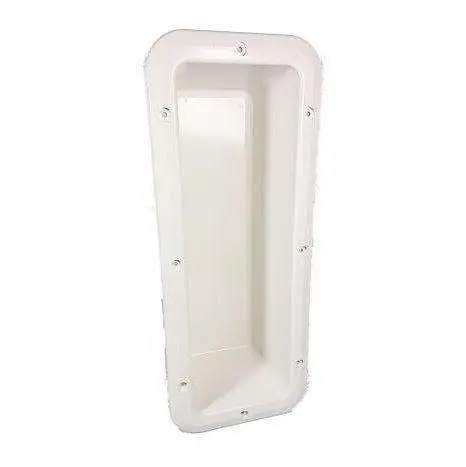 1 kg Fire Extinguisher Storage Case – Durable White Mounting Enclosure | 4Boats