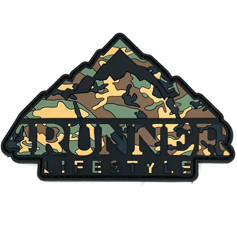 4Runner Lifestyle Woodland Camo Embroidered Patch