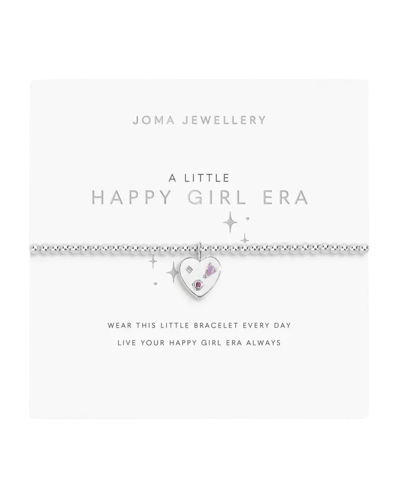 A Little Happy Girl Era Silver-Plated Keepsake Bracelet