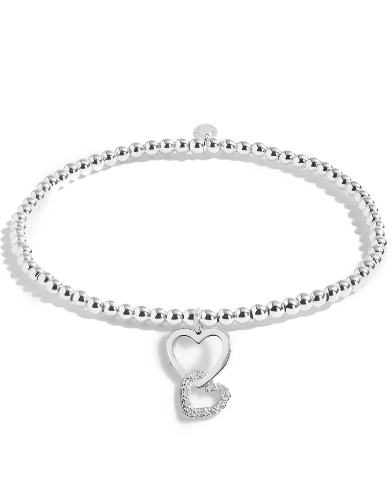 A Little Mother and Daughter Silver Bracelet