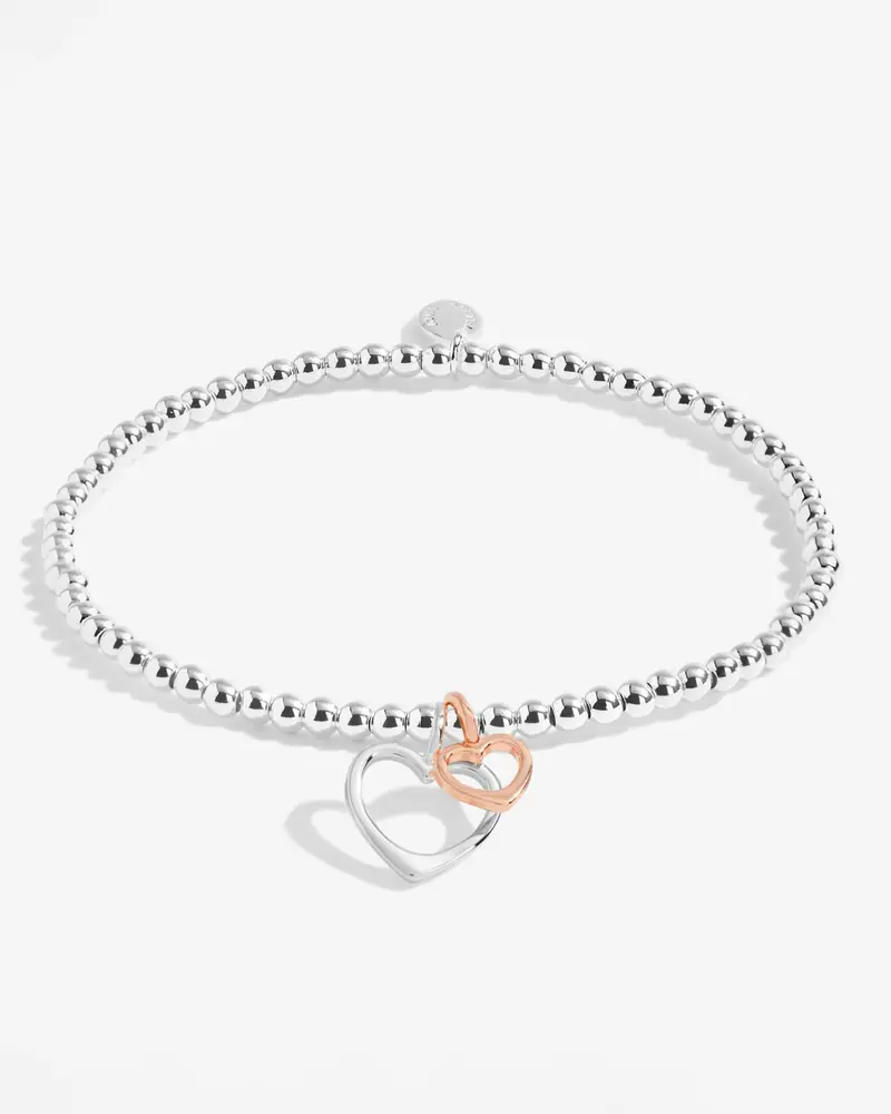 A Little Mum In A Million Charm Bracelet – Silver