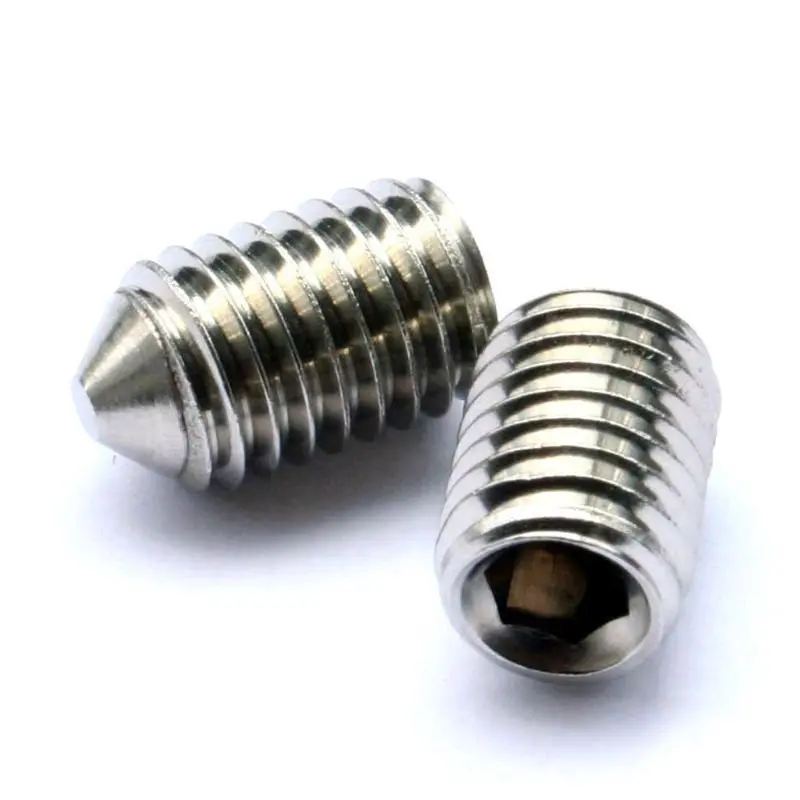 A4/316 Stainless Steel Grub Screws – M6 × 6mm Marine-Grade Set Screws