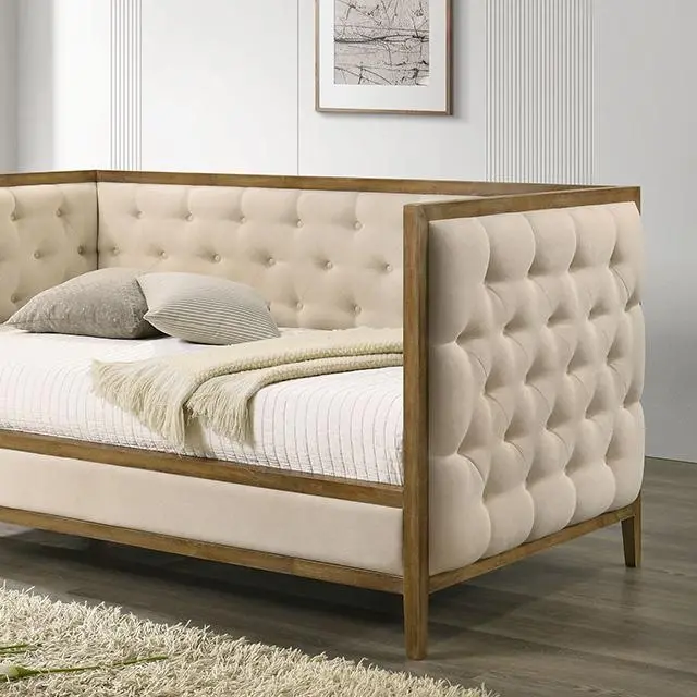 Adara Twin-Size Daybed with Trundle – Space-Saving Guest Bed