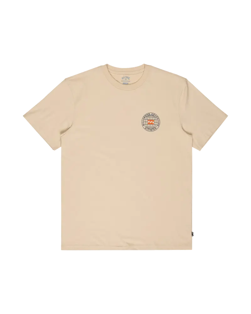 Adventure Division Rockies Casual Tee in Chino