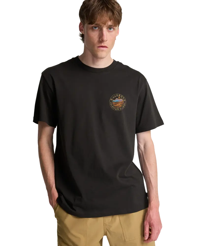 Adventure Division Rockies T-Shirt in Washed Black