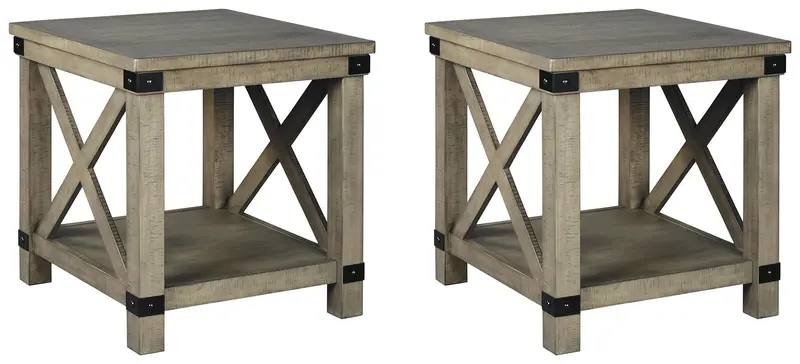 Aldwin Matching End Table Pair for Living Room