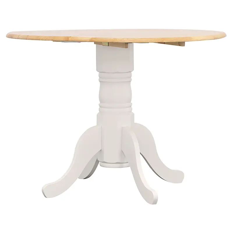 Allison Extendable Dining Table – Solid Wood Top with Butterfly Leaf Mechanism
