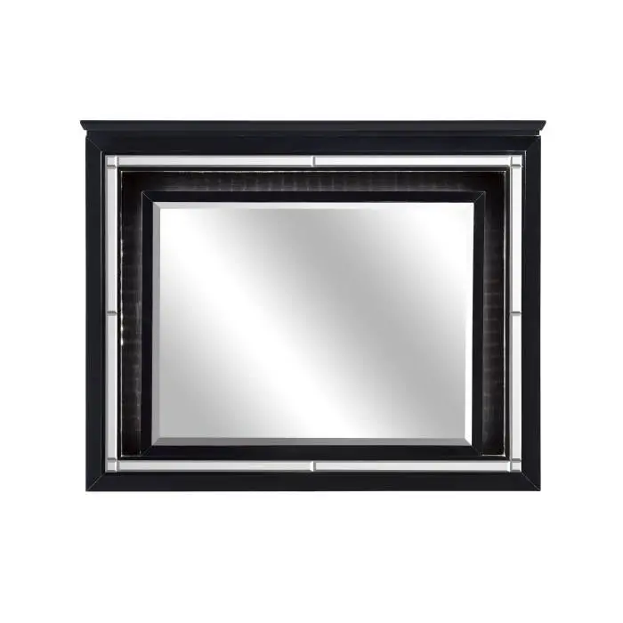 Allura Black Mirror – Bold Framed Statement Piece