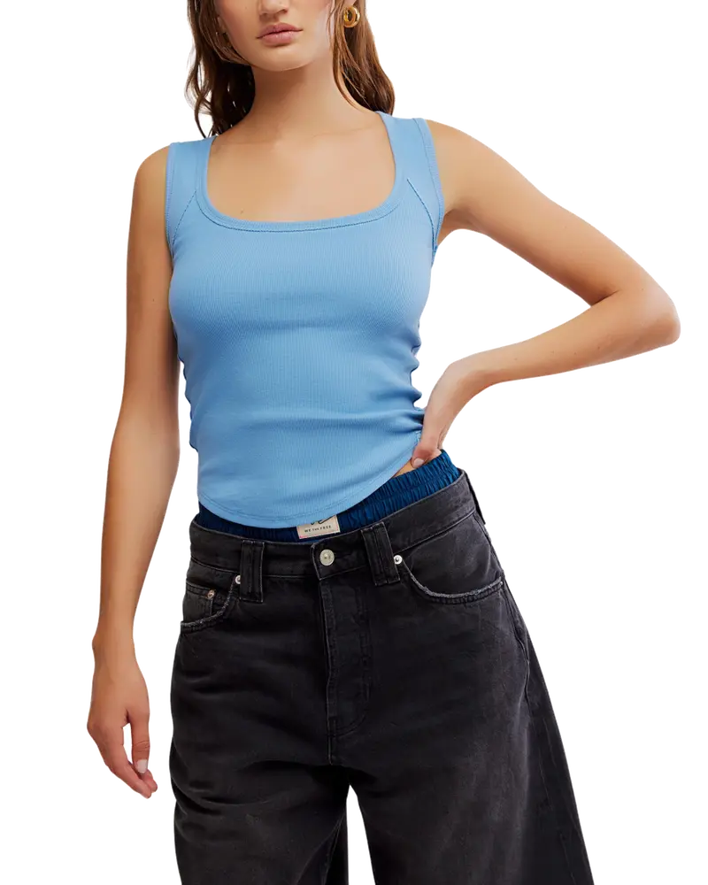 Allure Blue Hummingbird Quilted Vest