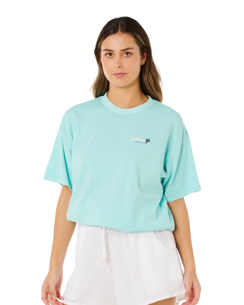 Aloha Heritage T-Shirt – Light Sea Blue Hue