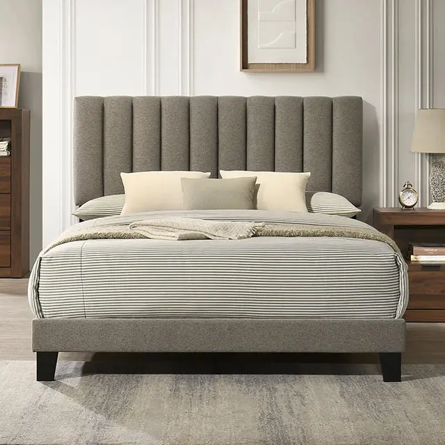 Altimari Queen Bed with Upholstered Wingback Headboard