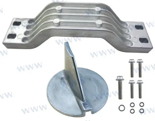 Aluminum Anode Kit for Mercruiser & Yamaha – 150–200 CRAL Compatibility | RECMAR