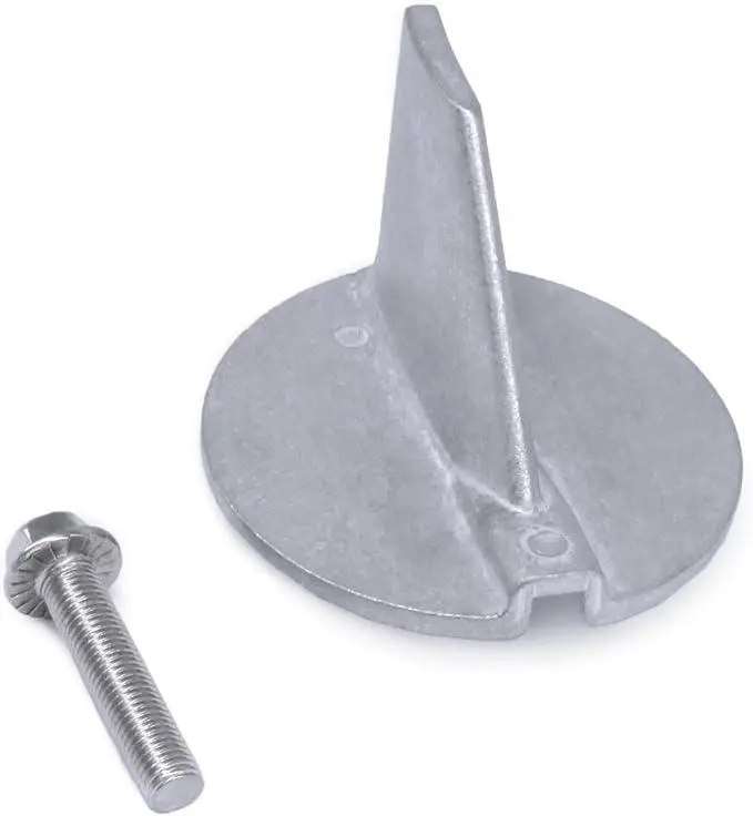 Aluminum Trim Tab Anode for Yamaha 115–225 HP Outboards – Corrosion Protection