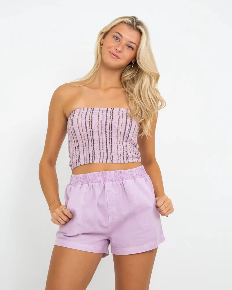 Amethyst Smoke Sunny Side Lightweight Walkshorts