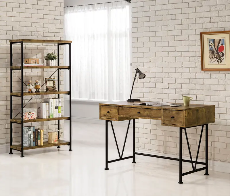 Analiese Executive Desk and Matching File Cabinet Set
