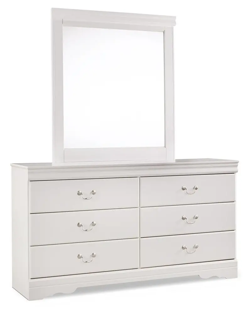 Anarasia Dresser with Attached Mirror