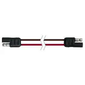 Ancor Flat 2-Wire Kayak Battery Connector – 12-Inch Loop