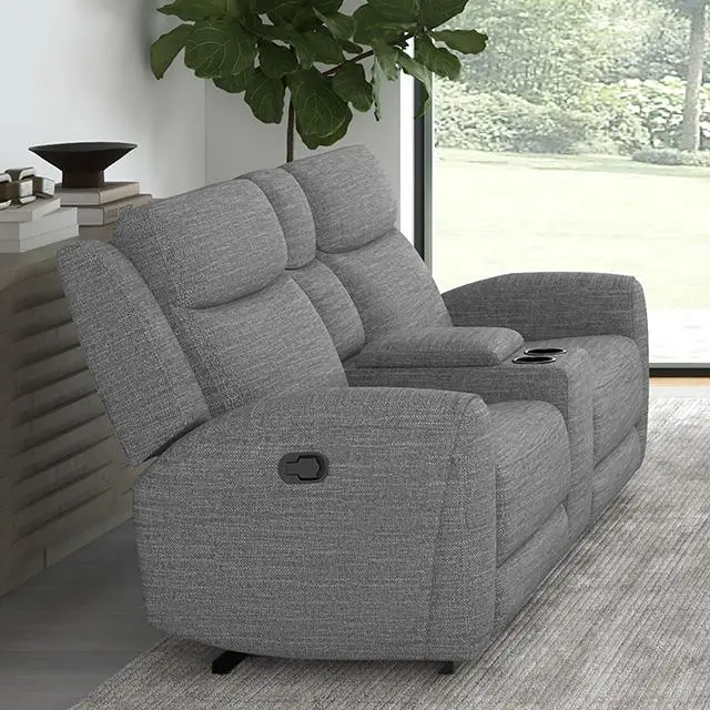 Antonius Console-Loveseat with Manual Recline