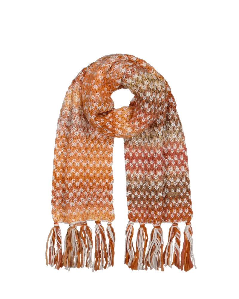 Apricot Nicole Woven Scarf