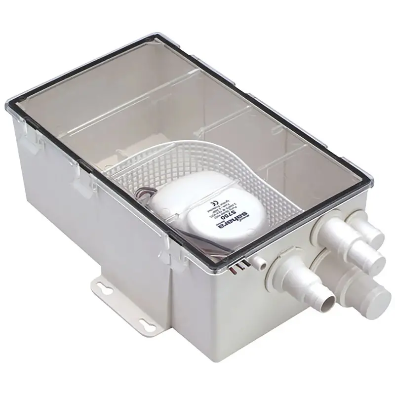 Attwood 4145-1 24V Marine Shower Sump System – 750 GPH Drainage