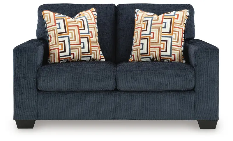 Aviemore Contemporary Loveseat with Clean Lines