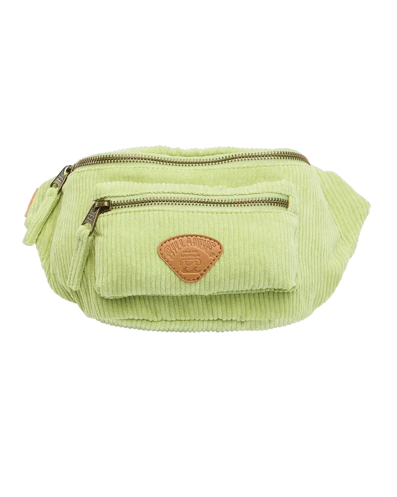 Avocado Green Cleo Cord Adjustable Bumbag