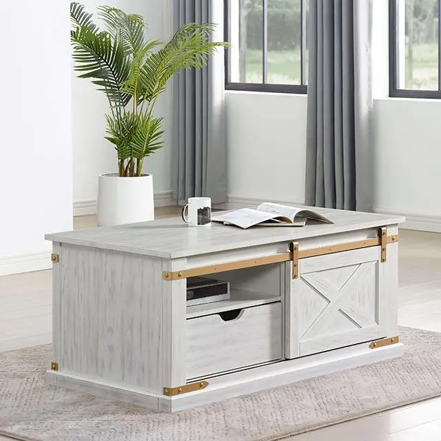 Bacerra Solid Wood Coffee Table