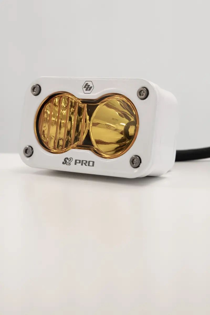 Baja Designs S2 Pro LED Driving Lights – White Bezel Edition