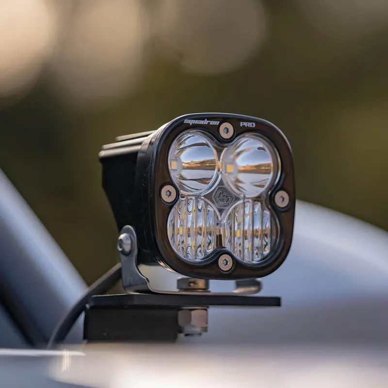 Baja Designs Squadron A-Pillar Ditch Light Installation Kit for Toyota 4Runner (2025–Present)