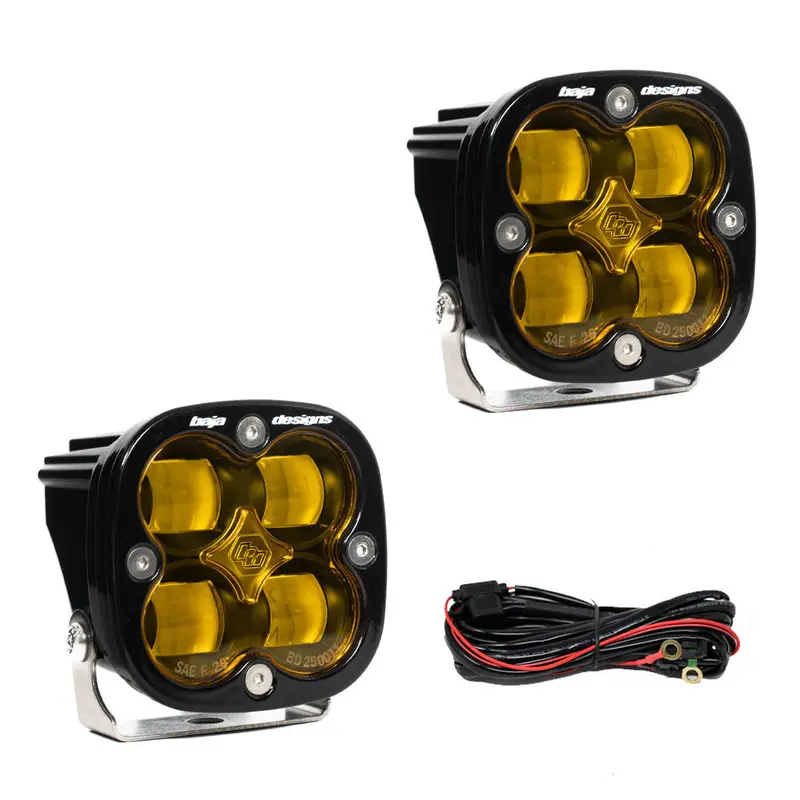 Baja Designs Squadron SAE-Certified LED Driving Lights – Street Legal & DOT Compliant