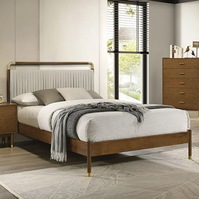 Bardot Twin-Size Bed Frame with Clean-Line Design