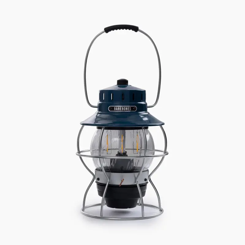 Barebones Railroad-Style Lantern – Rechargeable & Portable