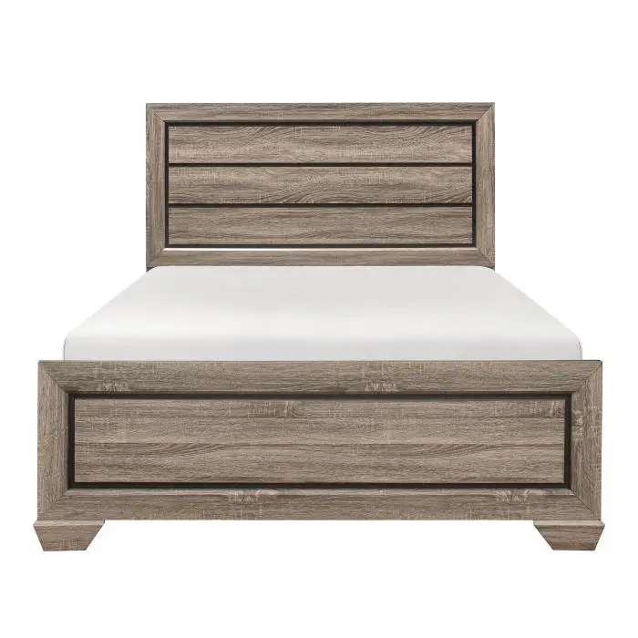 Beechnut Natural Full Bed – Sturdy Wooden Frame for Small Spaces