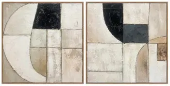 Bexlen Contemporary Wall Art Duo