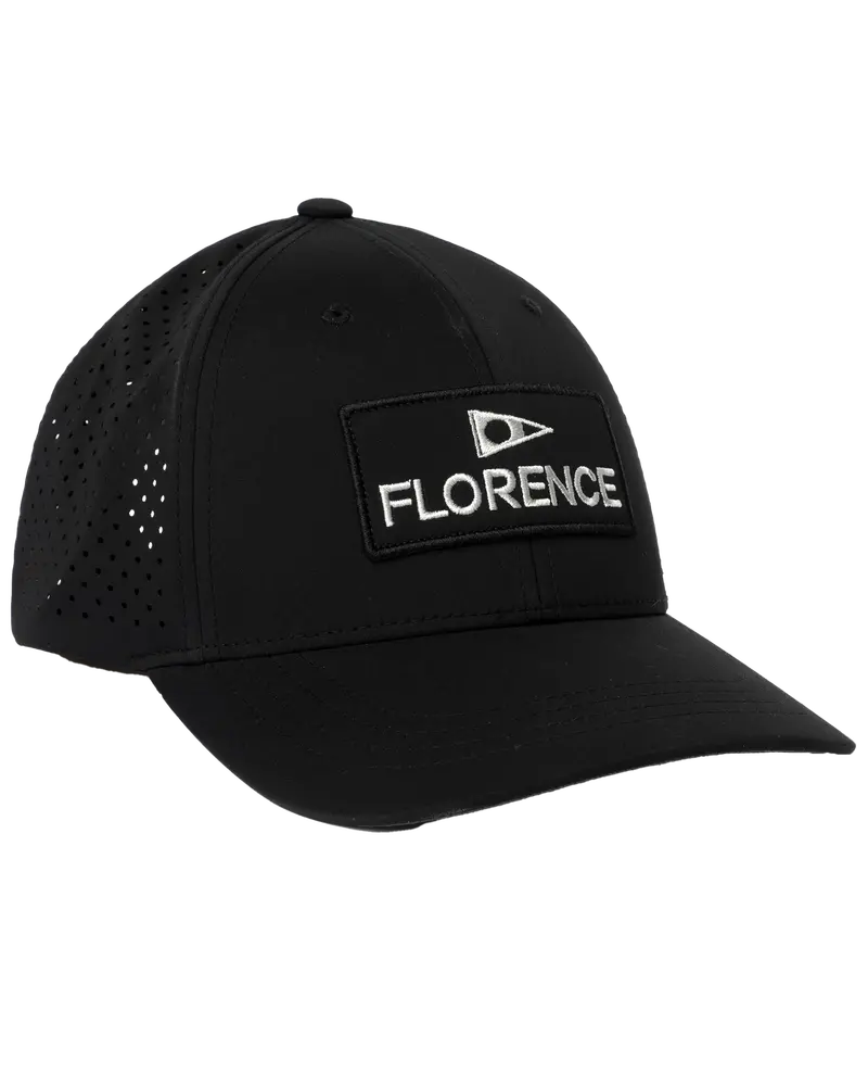 Black Airtex Trucker Cap