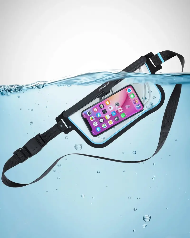 Black and Clear Crossbody Sling Bag