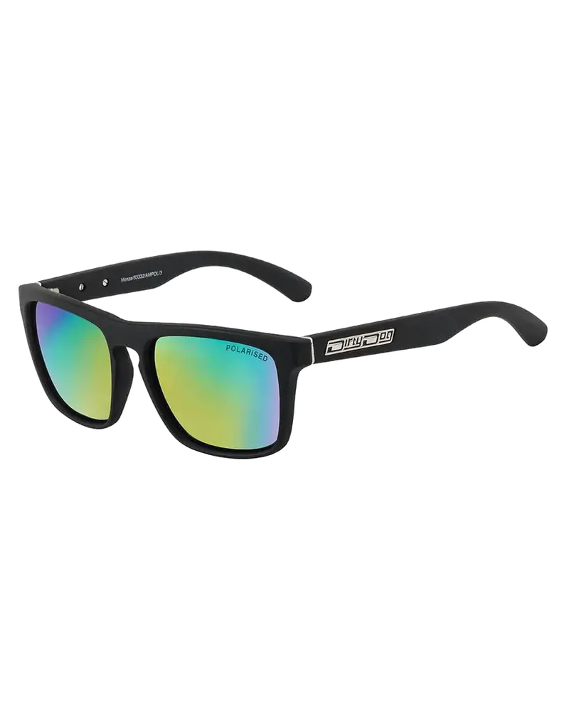 Black and Green Monza Polarized Sunglasses