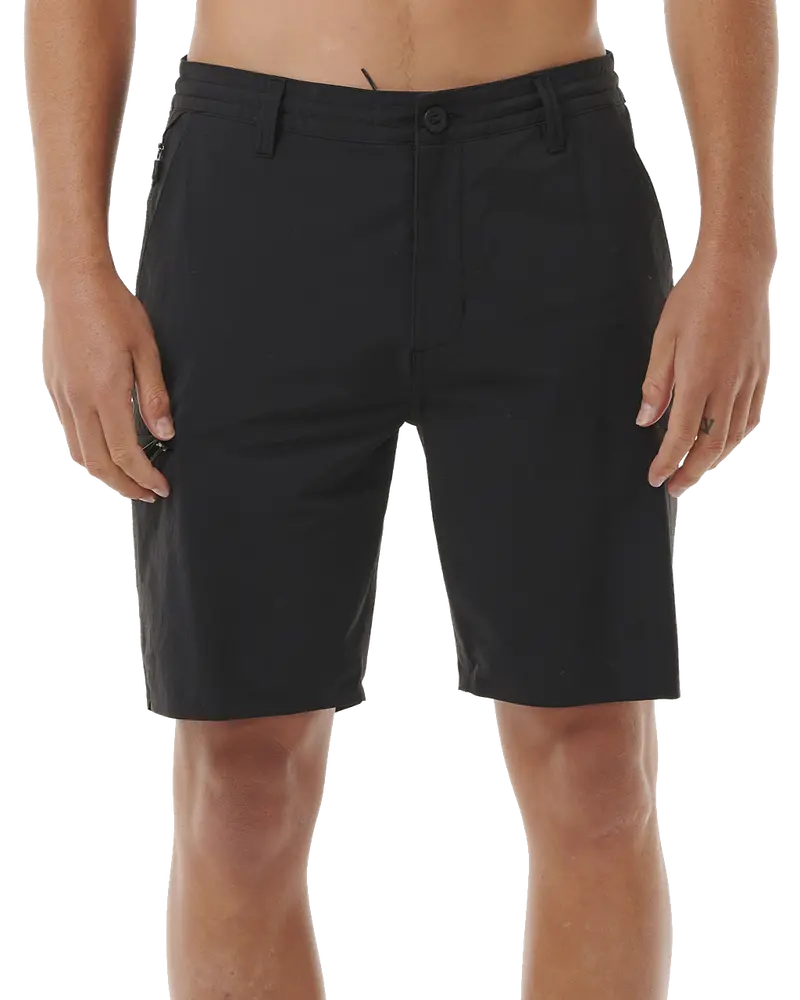Black Boardwalk Global Entry Convertible Walkshorts