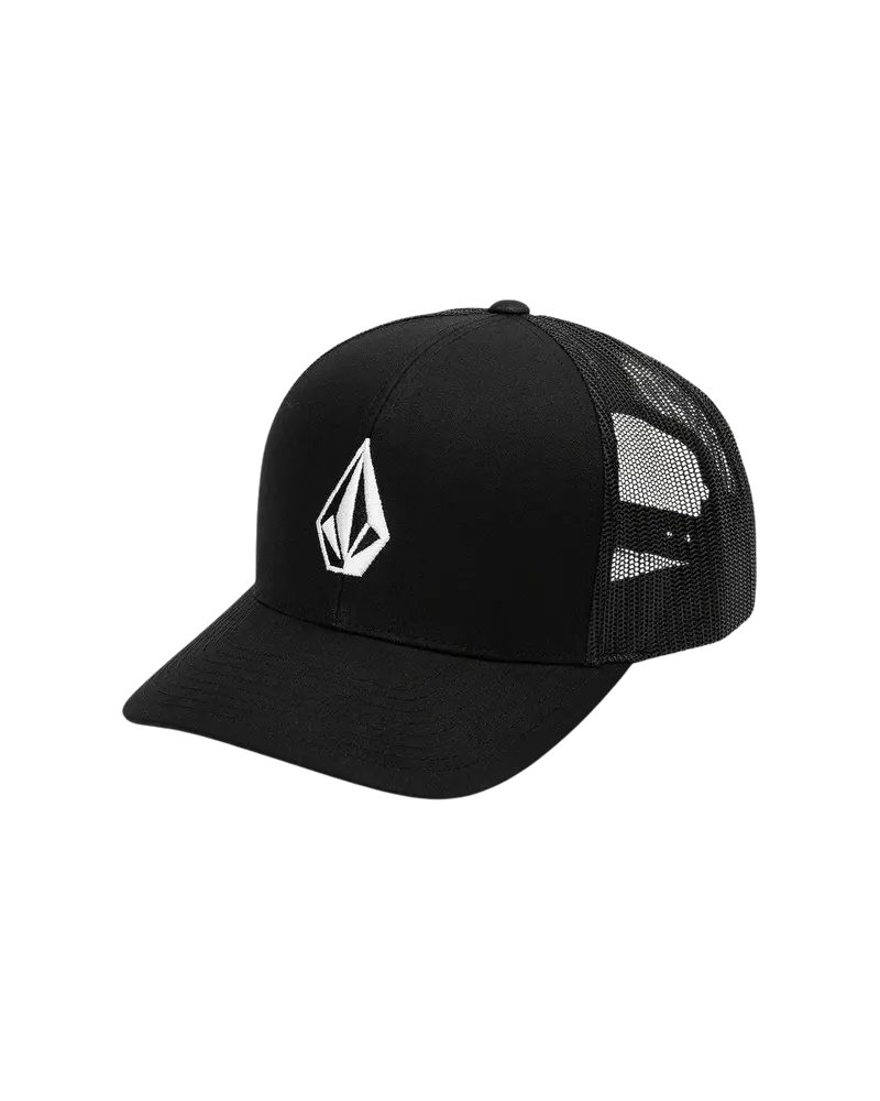 Black Full Stone Cheese Trucker Cap