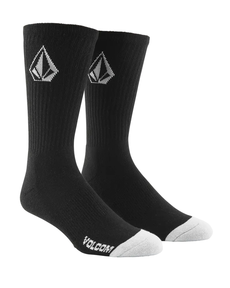 Black Full Stone Socks – 3-Pack