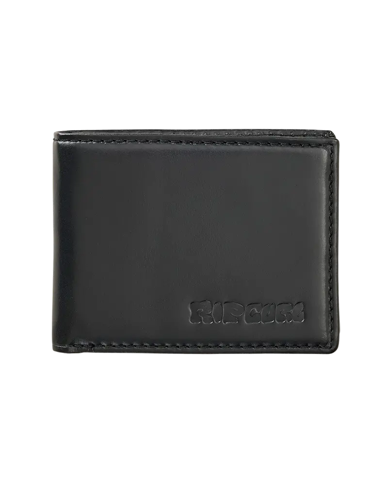 Black Pacific Rinse RFID All-Day Wallet