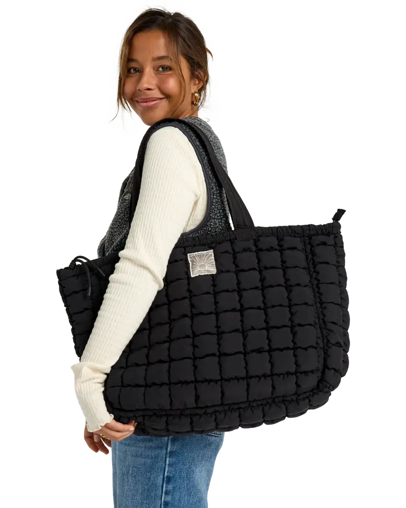 Black Pebble Dreamaway Beach Bag
