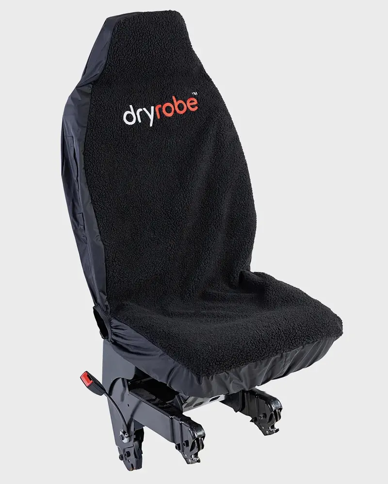 Black Single-Seat Car Cover for Automotive Interior Use