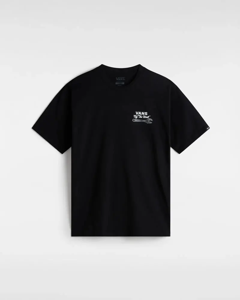 Black Wrenched Graphic T-Shirt