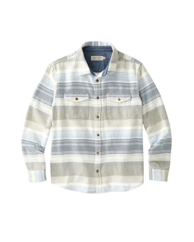 Blanket Shirt – Cool Water Sonoran Stripe Pattern