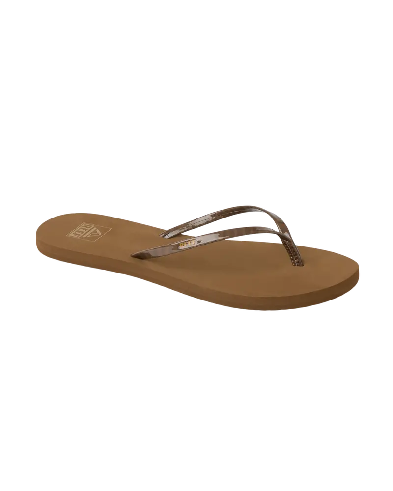 Bliss Nights Chocolate Stripe Flip Flops