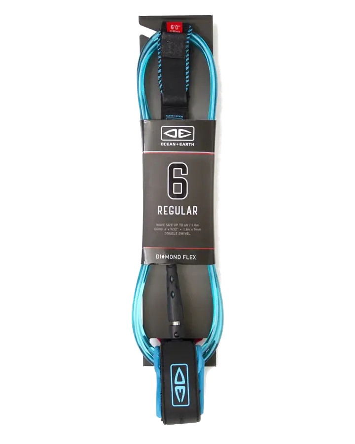 Blue Diamond Flex Standard Surf Leash