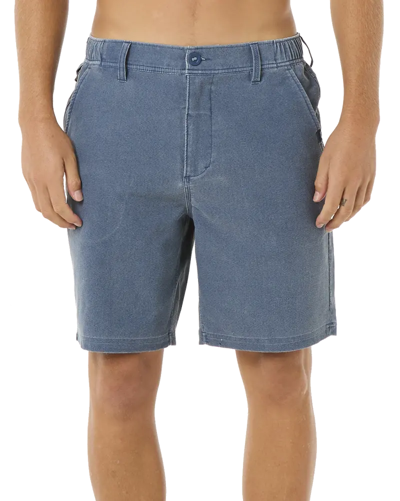 Boardwalk Washed Navy Cord Wiz Walkshorts