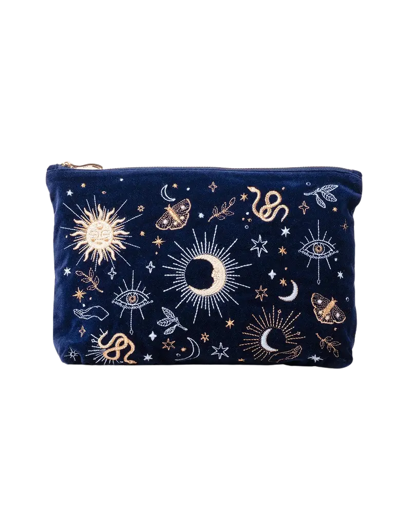 Boho Mysticism Daily Use Pouch – Navy